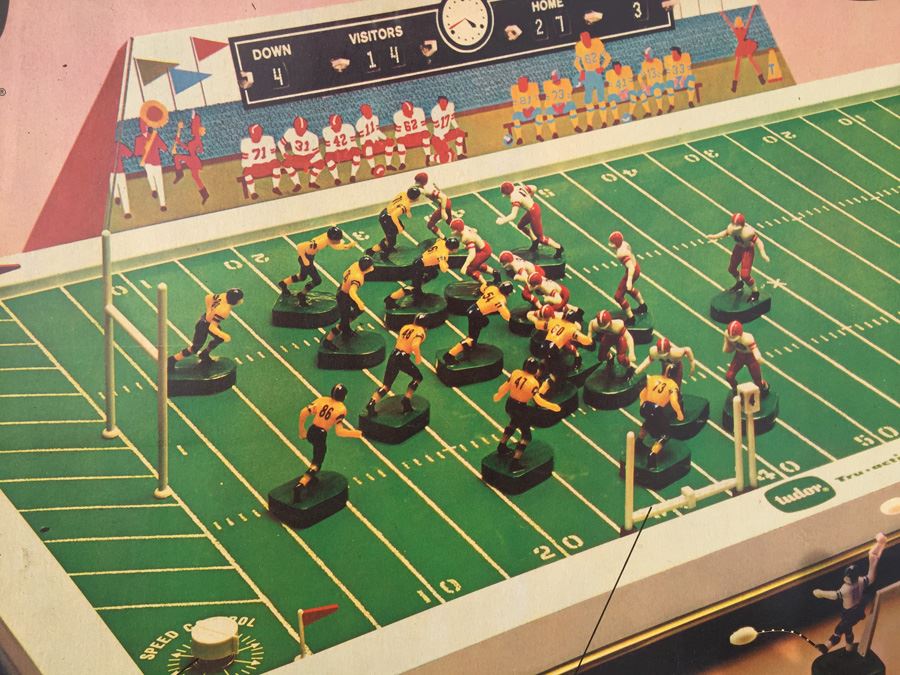 Two Vintage Sets Of The Classic Electric Football By Tudor With Box [Photo 2]