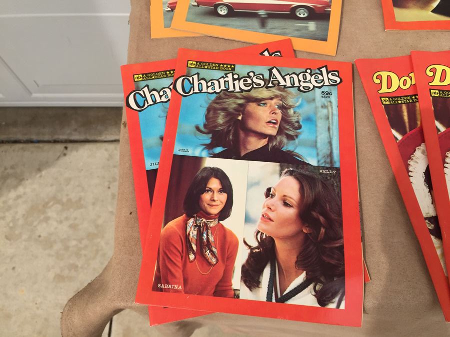 Huge Set Of Golden All Star Books 1977 The Amazing Spider-Man, Muhammad Ali, Space:1999, Fat Albert And The Cosby Kids, Welcome Back Kotter, Donny & Marie, Charlie's Angels, Starsky & Hutch [Photo 11]
