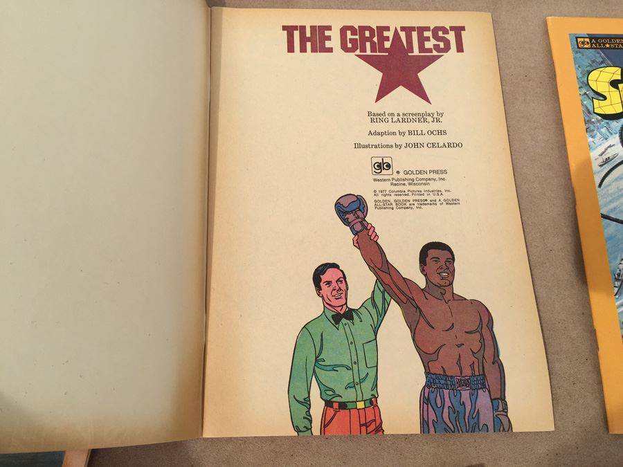Huge Set Of Golden All Star Books 1977 The Amazing Spider-Man, Muhammad Ali, Space:1999, Fat Albert And The Cosby Kids, Welcome Back Kotter, Donny & Marie, Charlie's Angels, Starsky & Hutch [Photo 17]