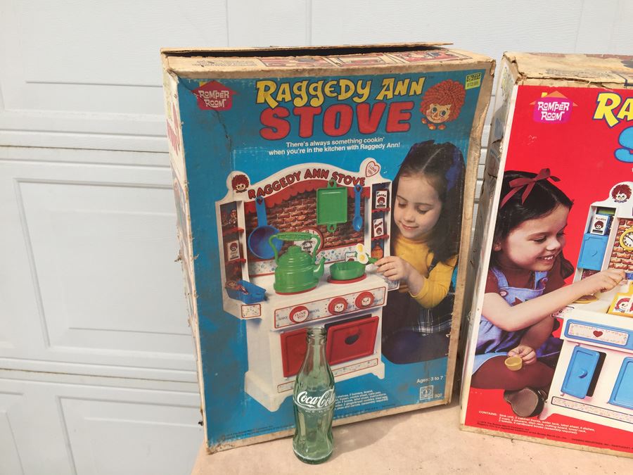 Raggedy Ann Stove, Sink, And Ice Box Romper Room In Box Note Damage To Boxes [Photo 4]