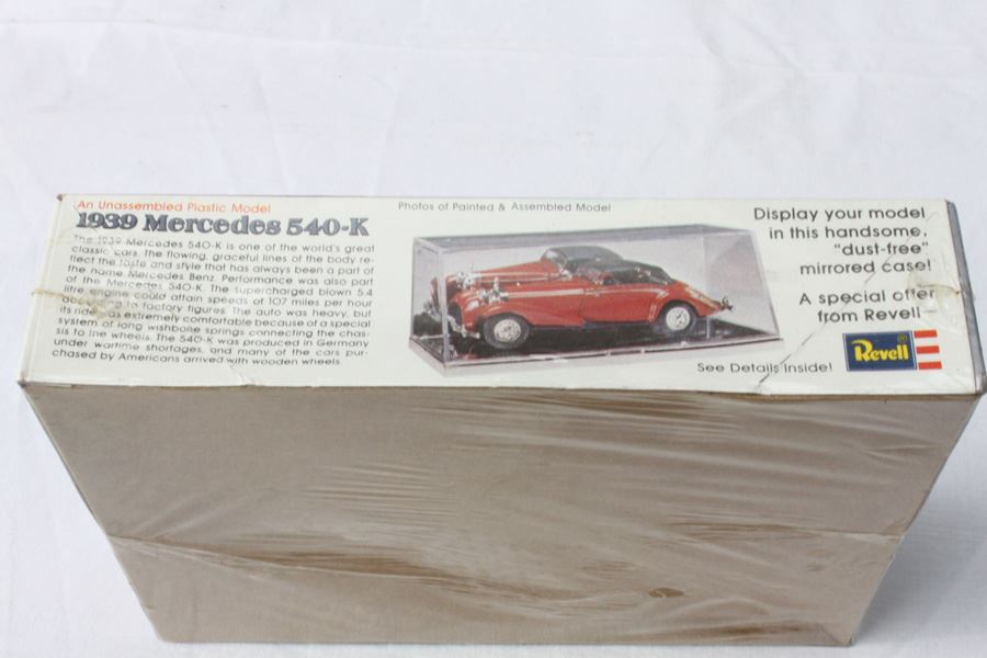 Vintage 1939 Mercedes 540-K Revell Model Kit New Sealed  [Photo 3]