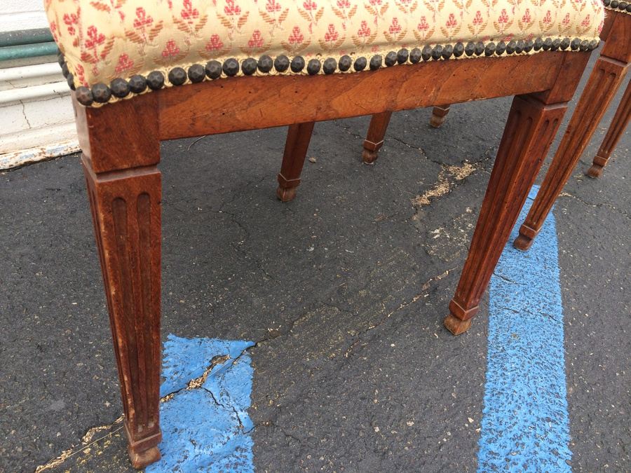 Vintage Walnut / Teak Dining Chairs [Photo 4]