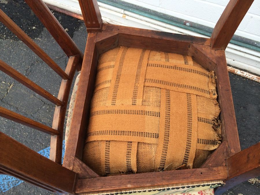 Vintage Walnut / Teak Dining Chairs [Photo 9]