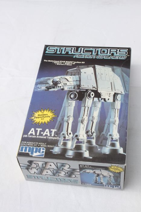 Star Wars Structors Action Walkers C-3PO And AT-AT MPC New In Box 1984 [Photo 2]