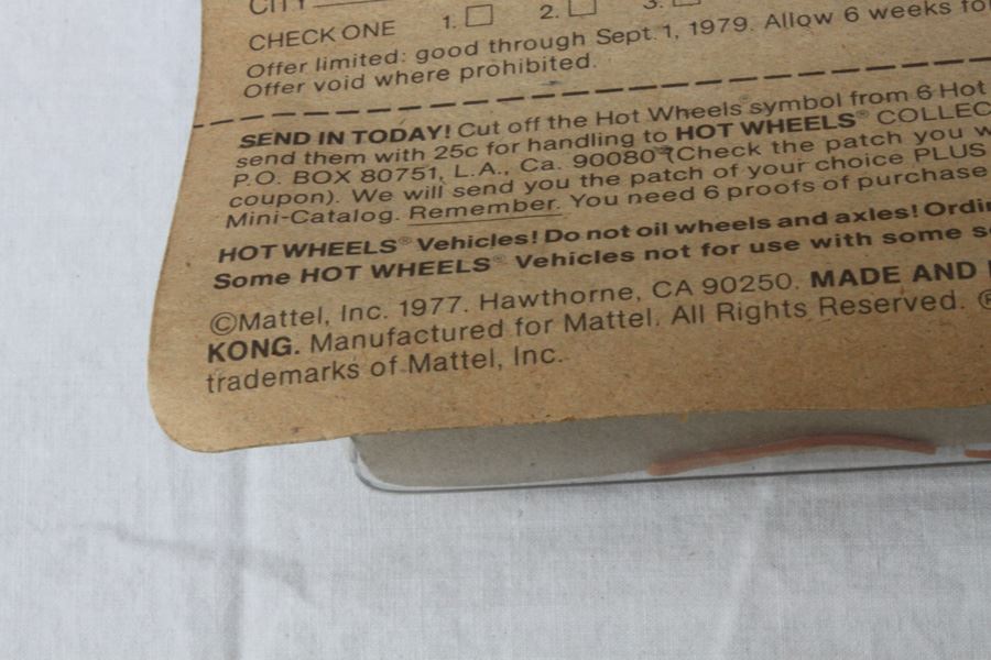 Vintage 1977 Hot Wheels New On Patch Card Oldies But Goodies '57 T-Bird #2013 & Specials American Victory #7662 [Photo 5]