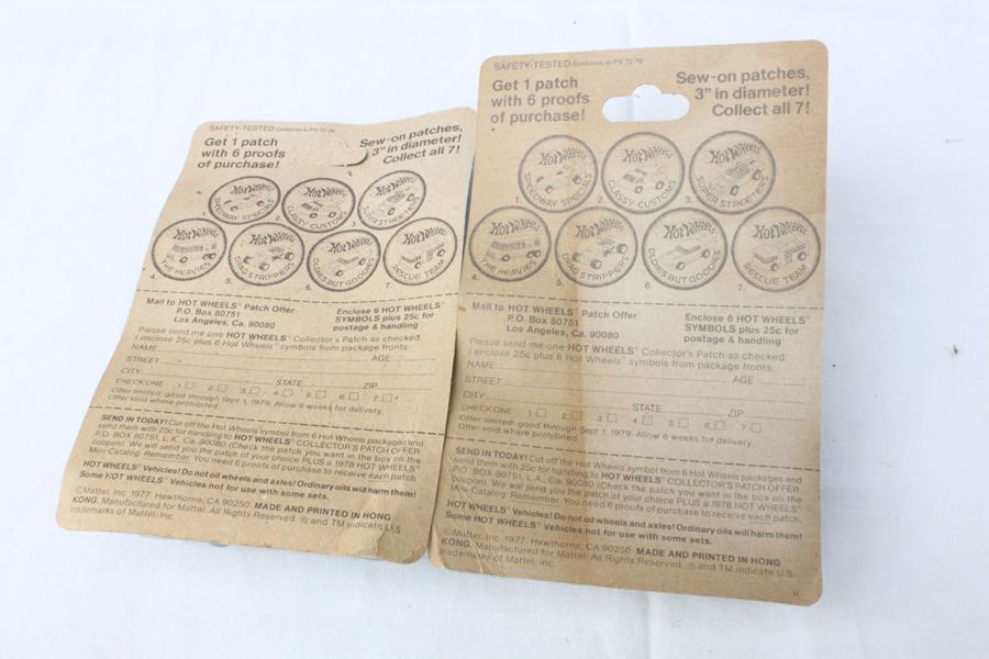 Vintage 1977 Hot Wheels New On Patch Card Oldies But Goodies Alive '55 #9210 & Drag Strippers Street Rodder #9242 [Photo 4]