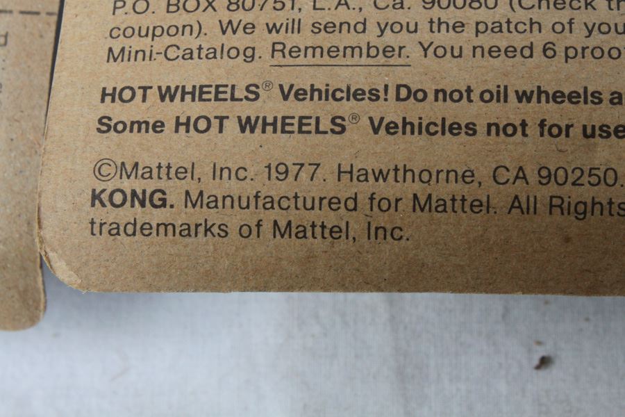 Vintage 1977 Hot Wheels New On Patch Card Super Streeters Jaguar XJS #2012 & Speedway Specials Greased Gremlin #2502 [Photo 6]