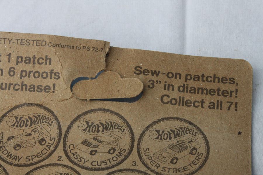 Vintage 1977 Hot Wheels New On Patch Card Super Streeters Jaguar XJS #2012 & Speedway Specials Greased Gremlin #2502 [Photo 5]