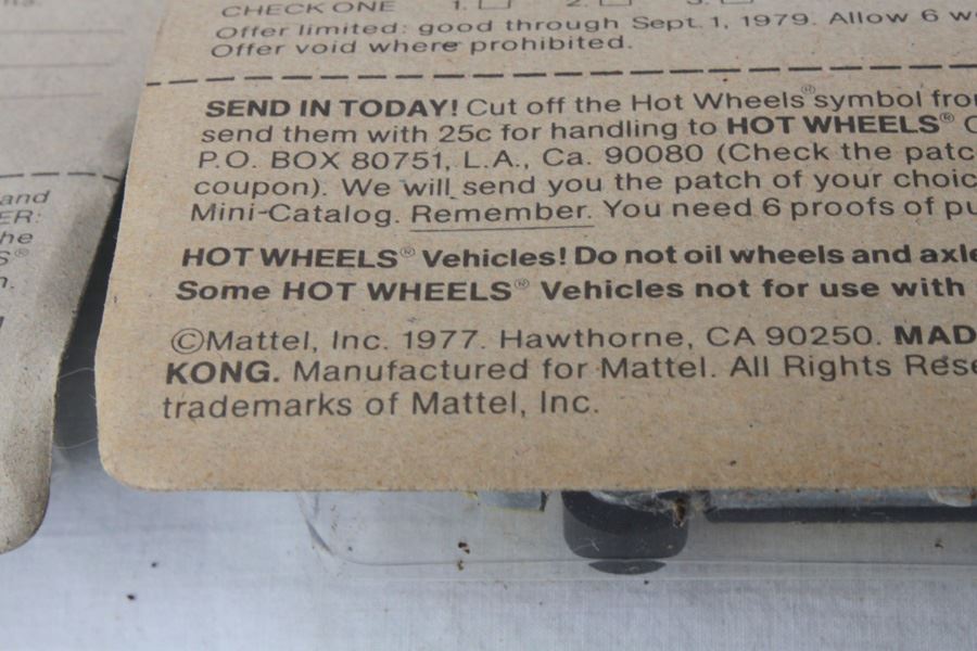 Vintage 1977 Hot Wheels New On Patch Card Classy Customs Second Wind #9644 & Super Streets Upfront 924 #2500 [Photo 6]