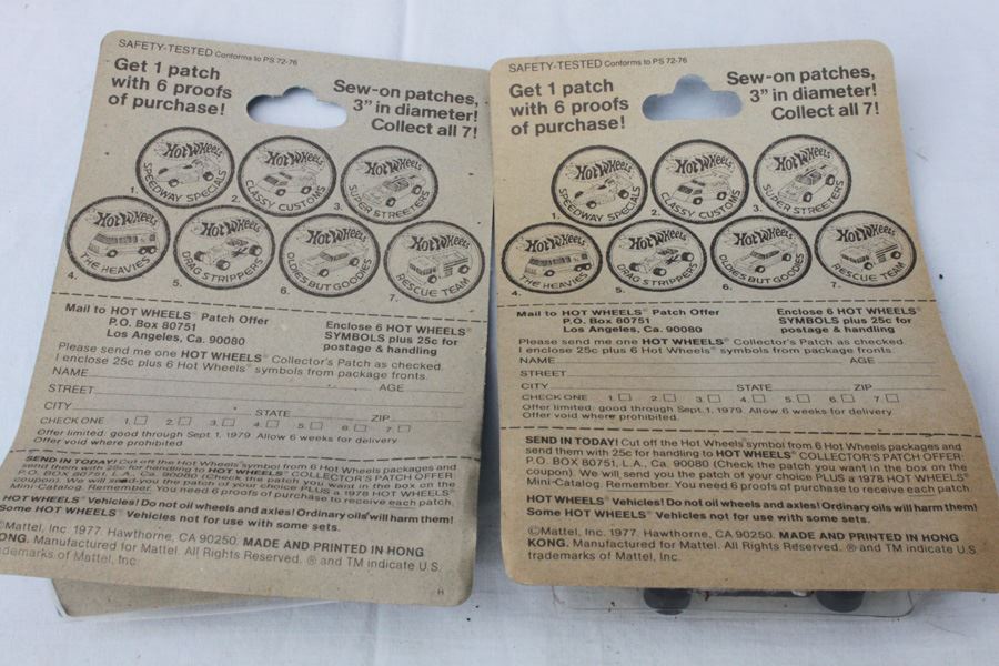 Vintage 1977 Hot Wheels New On Patch Card Classy Customs Second Wind #9644 & Super Streets Upfront 924 #2500 [Photo 4]