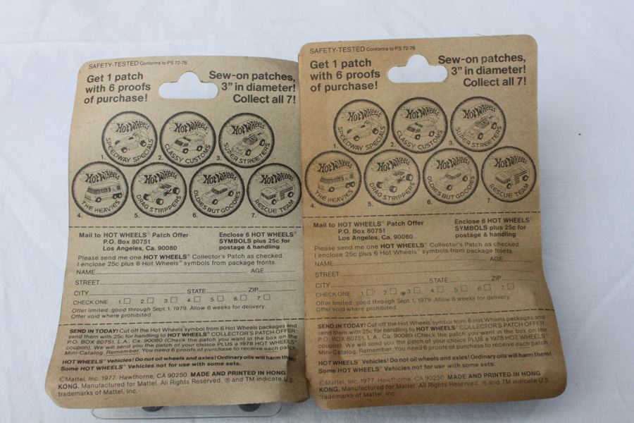 Vintage 1977 Hot Wheels New On Patch Card Speedway Specials Flat Out 442 & Oldies But Goodies A-OK #2016 [Photo 6]