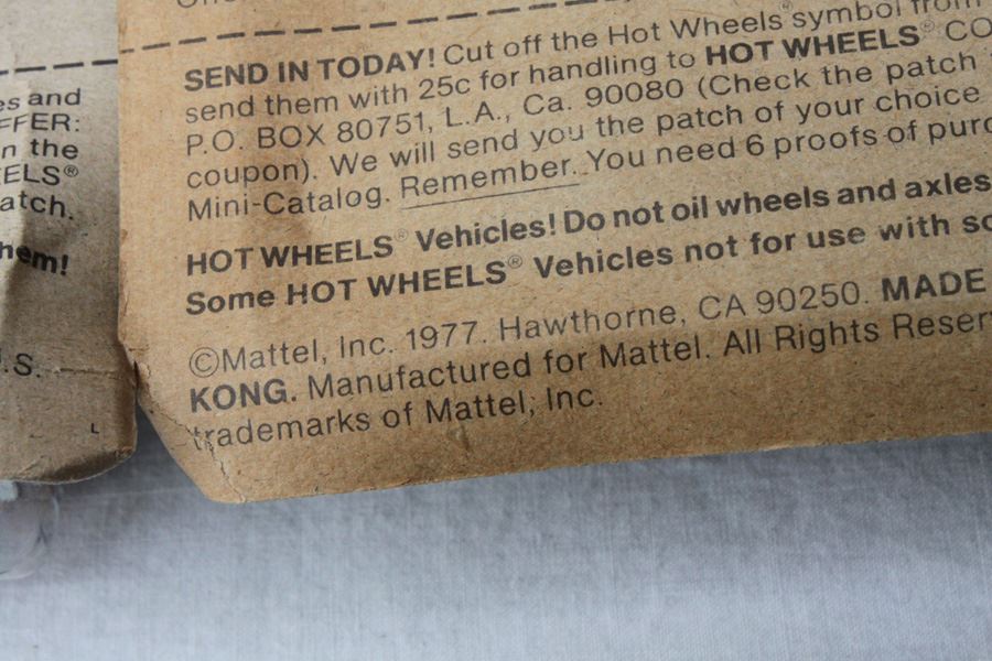 Vintage 1977 Hot Wheels New On Patch Card Speedway Specials Flat Out 442 & Oldies But Goodies A-OK #2016 [Photo 5]