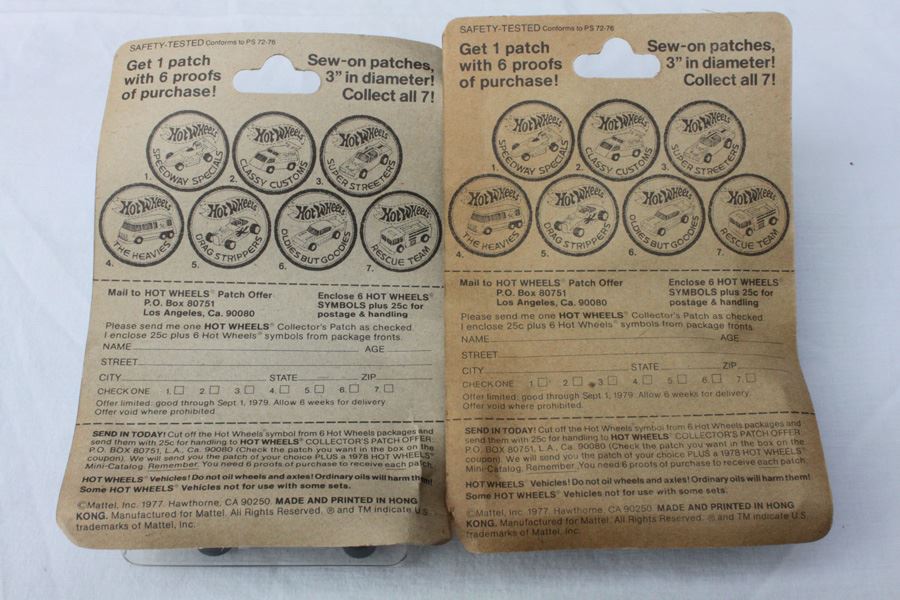 Vintage 1977 Hot Wheels New On Patch Card Speedway Specials Flat Out 442 & Oldies But Goodies A-OK #2016 [Photo 4]