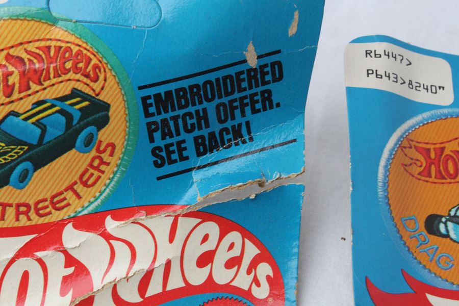 Vintage 1977 Hot Wheels New On Patch Card Super Streeters Corvette Stingray #9241 & Drag Strippers Twin Mill II #8240 [Photo 5]