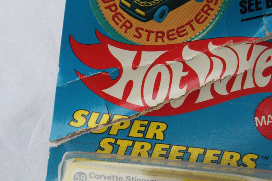 Vintage 1977 Hot Wheels New On Patch Card Super Streeters Corvette Stingray #9241 & Drag Strippers Twin Mill II #8240 [Photo 4]