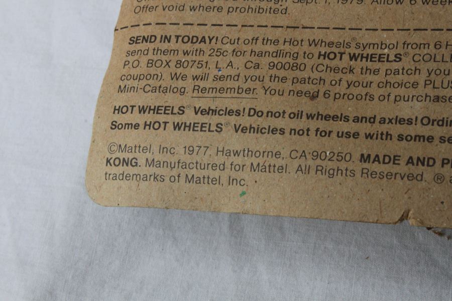 Vintage 1977 Hot Wheels New On Patch Card Super Streeters Corvette Stingray #9241 & Drag Strippers Twin Mill II #8240 [Photo 8]