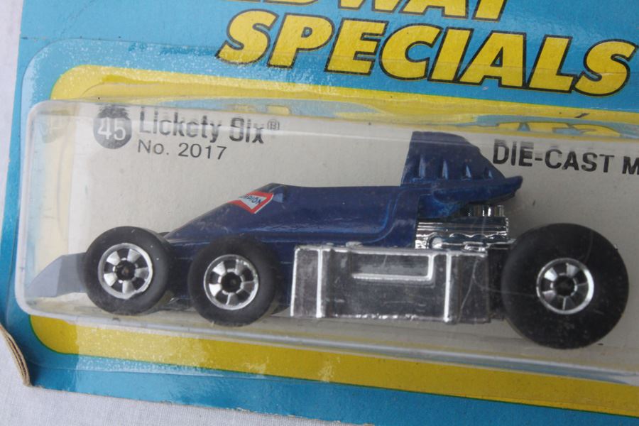 Vintage 1977 Hot Wheels New On Patch Card Speedway Specials Lickety Six ...