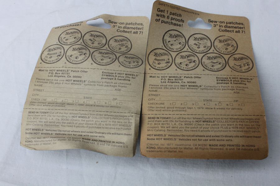 Vintage 1977 Hot Wheels New On Patch Card Oldies But Goodies '31 Doozie #9649 & Drag Strippers Top Eliminator #7630 [Photo 4]