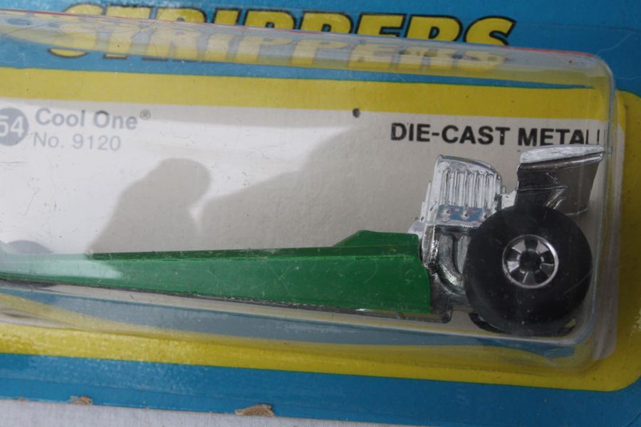 Vintage 1977 Hot Wheels New On Patch Card Drag Strippers Cool One #9120 & Super Streeters Z Whiz #9639 [Photo 3]