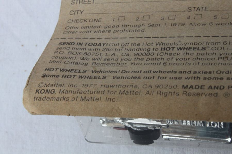 Vintage 1977 Hot Wheels New On Patch Card Oldies But Goodies '57 Chevy #9638 & Speedway Specials Baja Breaker [Photo 6]