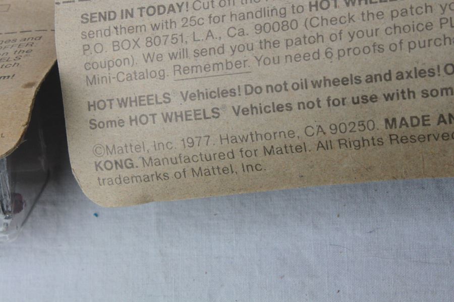 Vintage 1977 Hot Wheels New On Patch Card Oldies But Goodies '57 Chevy #9638 & Speedway Specials Baja Breaker [Photo 5]