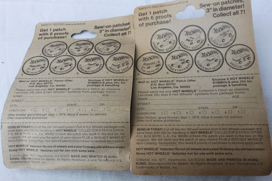 Vintage 1977 Hot Wheels New On Patch Card Oldies But Goodies Auburn & Speedway Specials Formula P.A.C.K. #9037 [Photo 5]