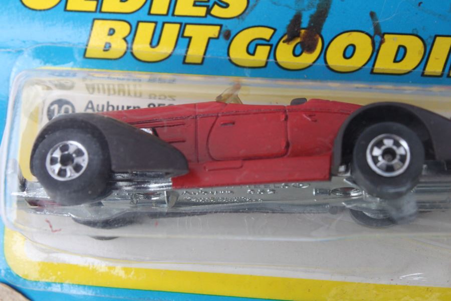 Vintage 1977 Hot Wheels New On Patch Card Oldies But Goodies Auburn & Speedway Specials Formula P.A.C.K. #9037 [Photo 3]