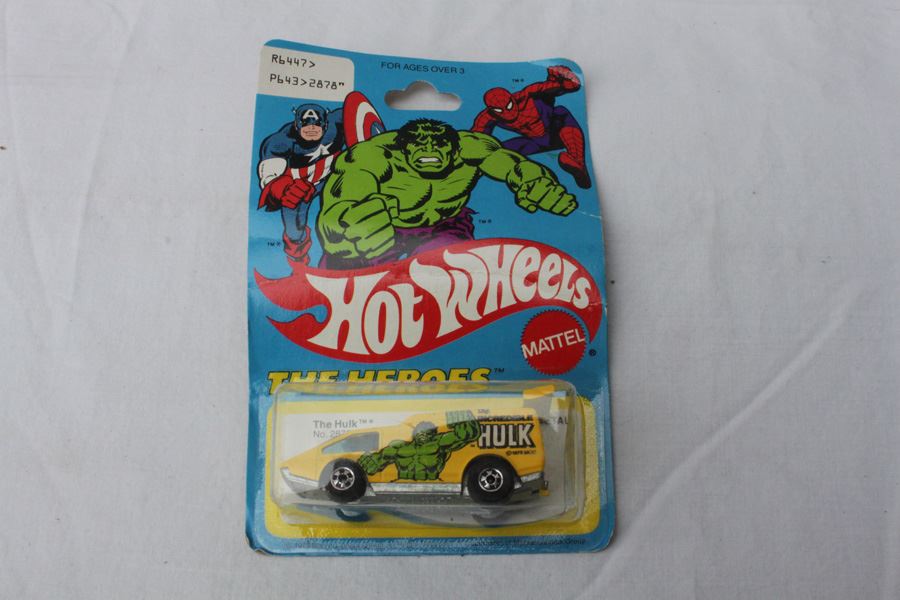 Vintage 1977 Hot Wheels The Heroes The Hulk 