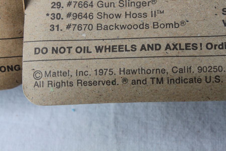 Vintage 1975 Hot Wheels Flying Colors Jet Threat II #51 And Neet Streeter #56 [Photo 6]