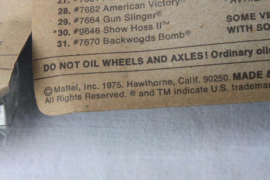 Vintage 1975 Hot Wheels Flying Colors Odd Rod #19 And Red Baron #2 [Photo 6]