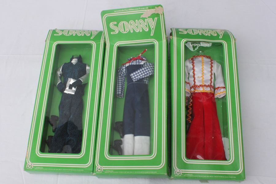 SONNY Outfits Clothes For MEGO SONNY And Cher Doll New In Box 1976 [Photo 1]