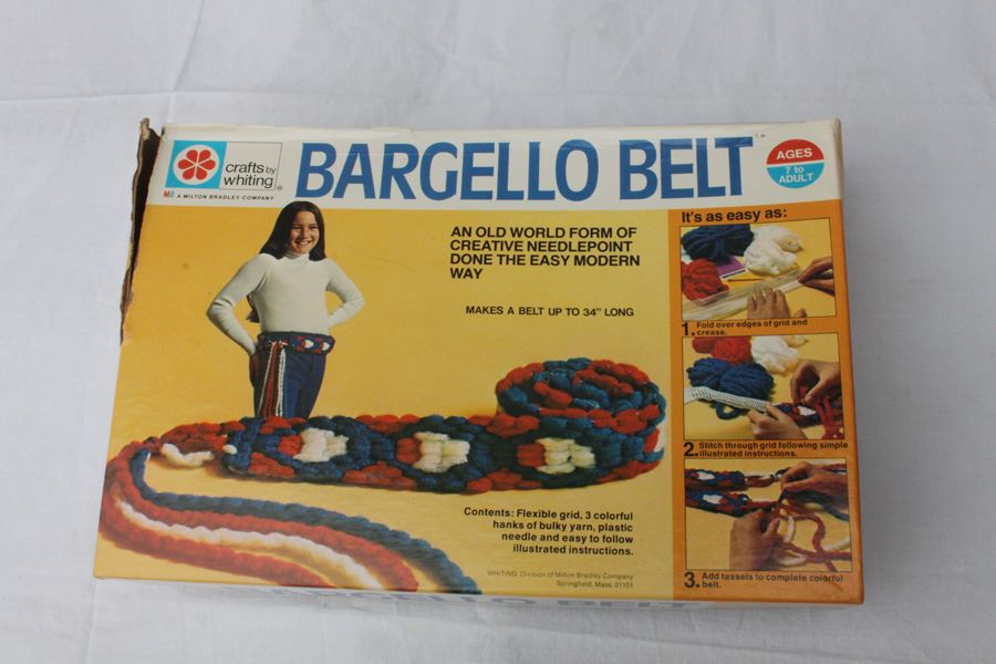 Bargello Belt Crafts By Whiting 1972 [Photo 1]