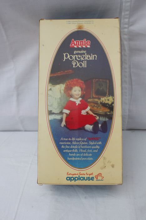Annie Genuine Porcelain Doll New In Box Applause  [Photo 5]