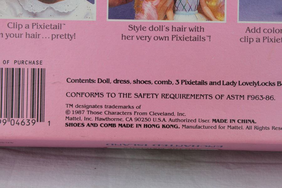 Lady Lovely Locks And The Pixietails Maiden Fairhair And Lady Lovelylocks New In Box Mattel 1987 [Photo 3]