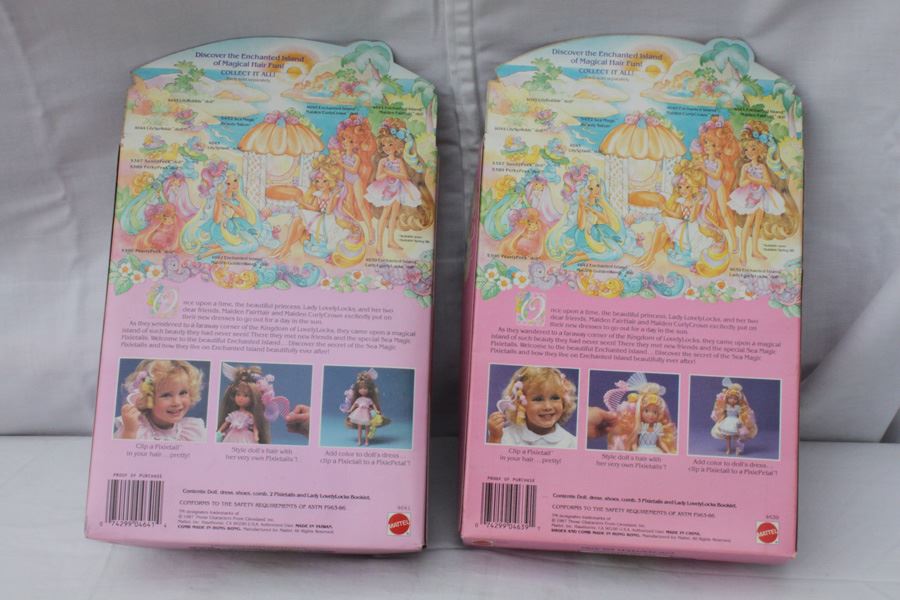 Lady Lovely Locks And The Pixietails Maiden Fairhair And Lady Lovelylocks New In Box Mattel 1987 [Photo 2]