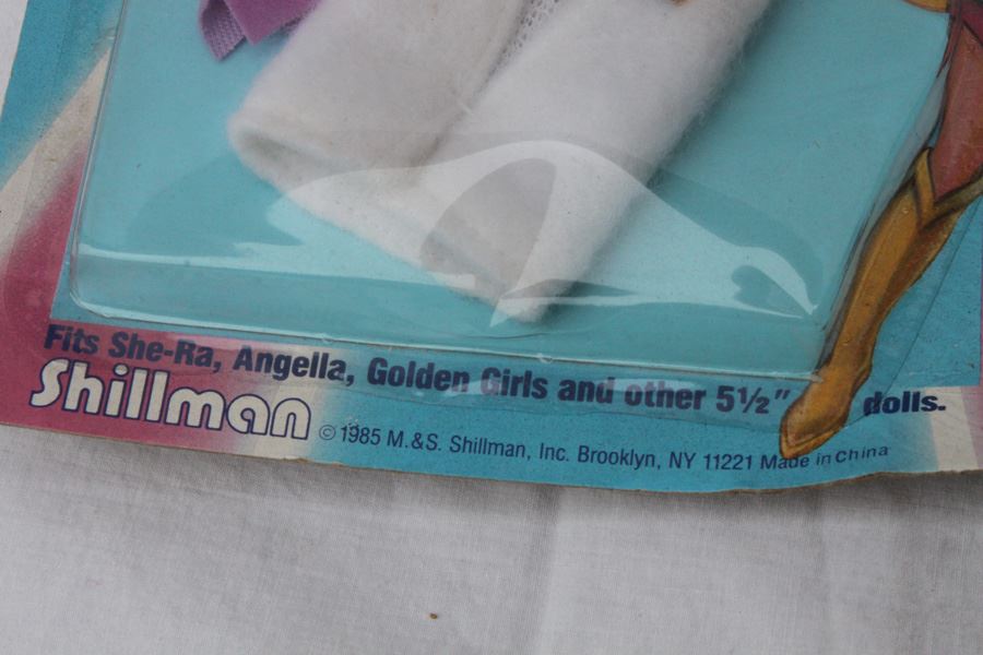 Power Fashions Action Figure Doll Clothing Shillman Fits She-Ra, Angella, Golden Girls New On Card 1985 [Photo 4]