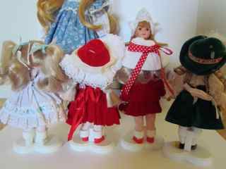 Lot of 7 Vintage Dolls Includes: Ginny dolls & Porcelain Doll [Photo 5]