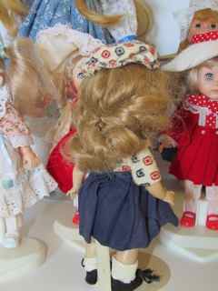 Lot of 7 Vintage Dolls Includes: Ginny dolls & Porcelain Doll [Photo 3]