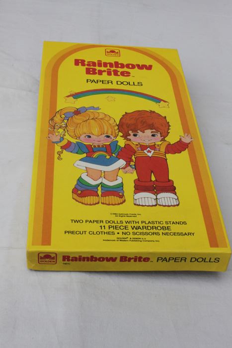 rainbow brite paper doll