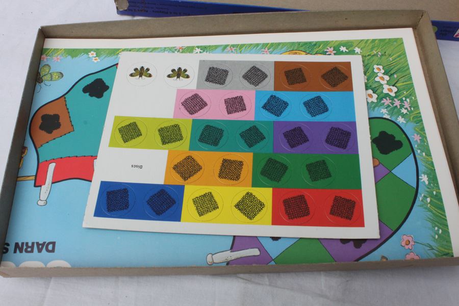 Walt Disney's PLUTO On The Scent Game And GOOFY Darn Socks Game New In Box 1977 [Photo 7]