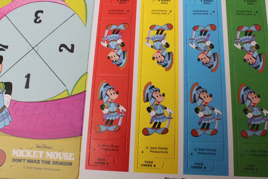 Walt Disney's Mickey Mouse Don't Wake The Dragon Game And Donald Duck Capture The Monkeys Game New In Box 1977 [Photo 5]