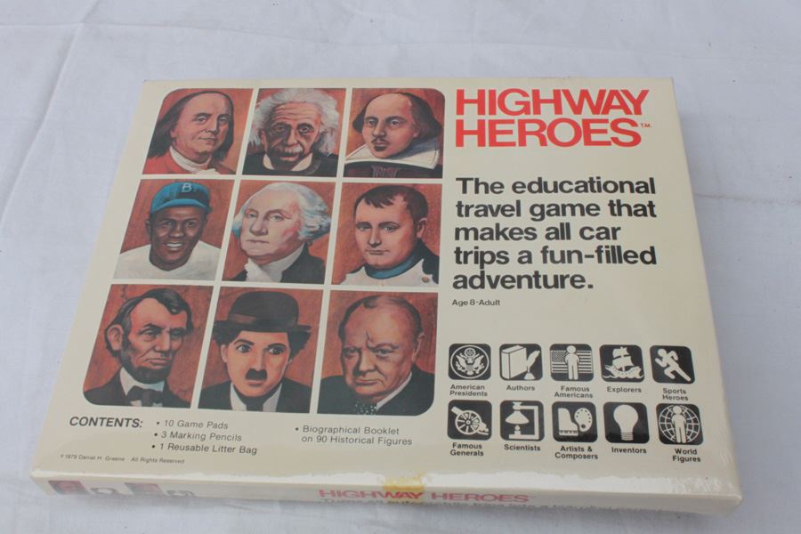 Highway Heroes Game Sealed New In Box 1979 Daniel H. Greene
