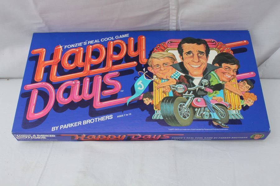 Happy Days Fonzie's Real Cool Game A Parker Game 1976