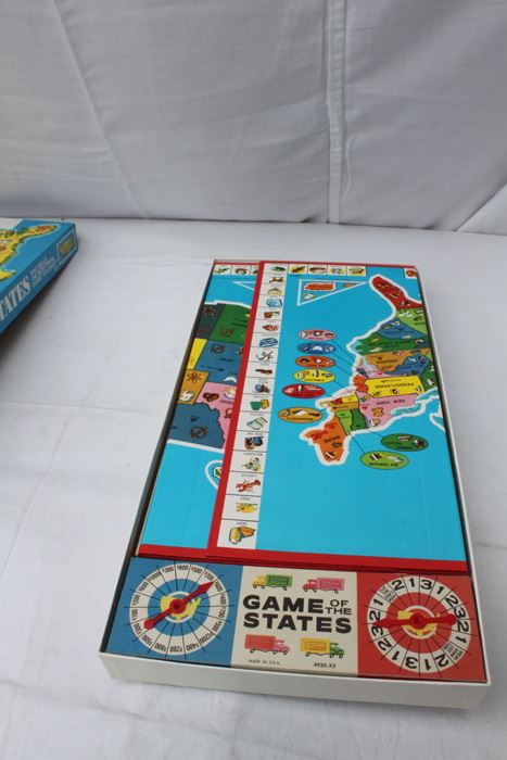 Game Of The States Milton Bradley 1975