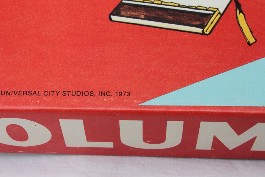 COLUMBO Detective Game Milton Bradley 1973 [Photo 2]