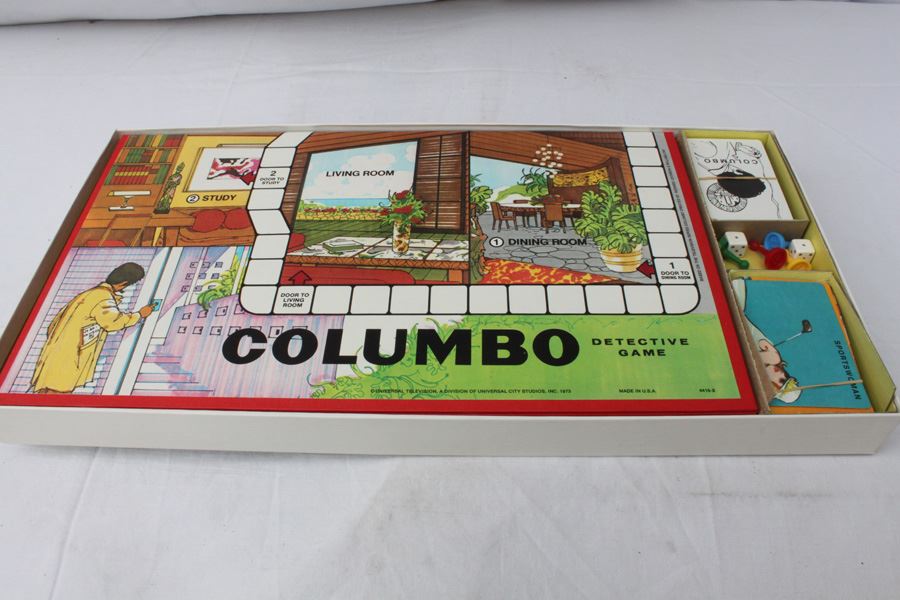 COLUMBO Detective Game Milton Bradley 1973 [Photo 3]