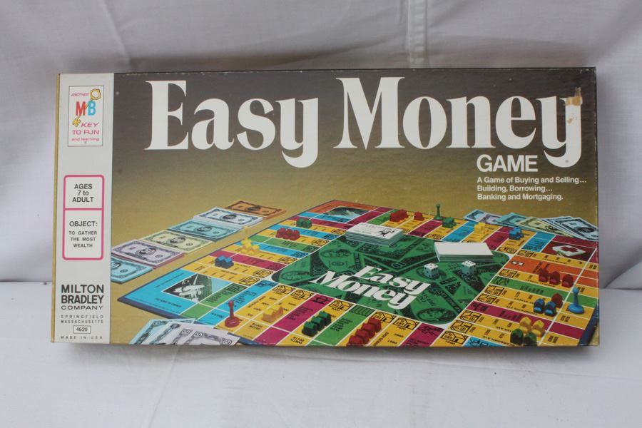 Easy Money Game Milton Bradley New In Box 1974 [Photo 1]