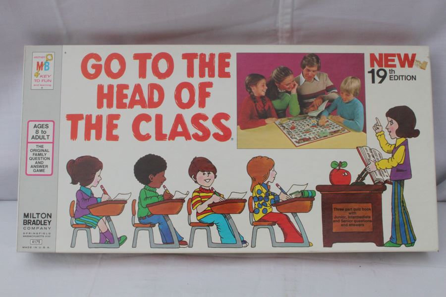 Go To The Head Of The Class Game Milton Bradley 1977 New In Box [Photo 1]