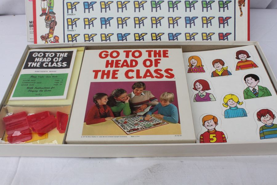 Go To The Head Of The Class Game Milton Bradley 1977 New In Box [Photo 2]