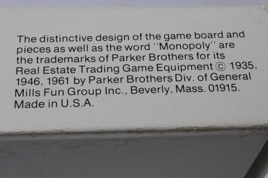 MONOPOLY Game Parker Brothers New In Box 1978 [Photo 2]
